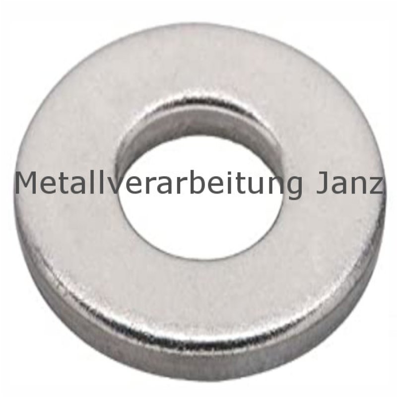 Unterlegscheiben DIN 125 A2 Edelstahl für M10 (10,5x20,0x2,0mm