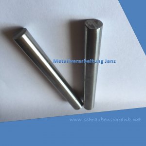 Praezisionswelle h6 in cf53 Durchmesser 8 mm Länge 220 mm +1 , gehärtet - 1 Stück