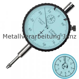 Messuhr Analog mit umgekehrter Skalierung 643