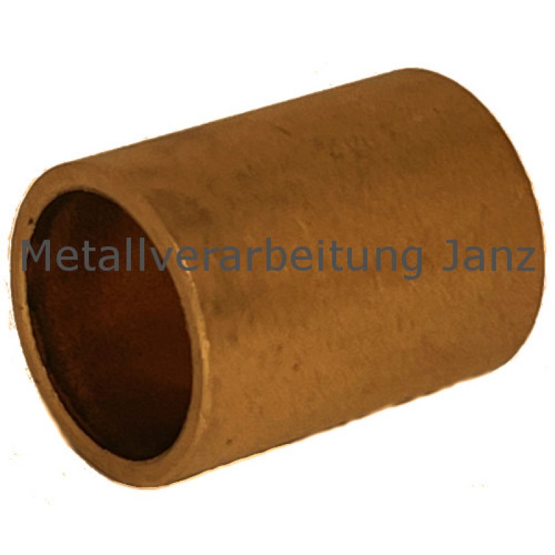 Sinterbronze Buchse Durchmesser 20 x 26 x 25 mm Gleitlager für 20mm Welle 20/26x25mm Lager