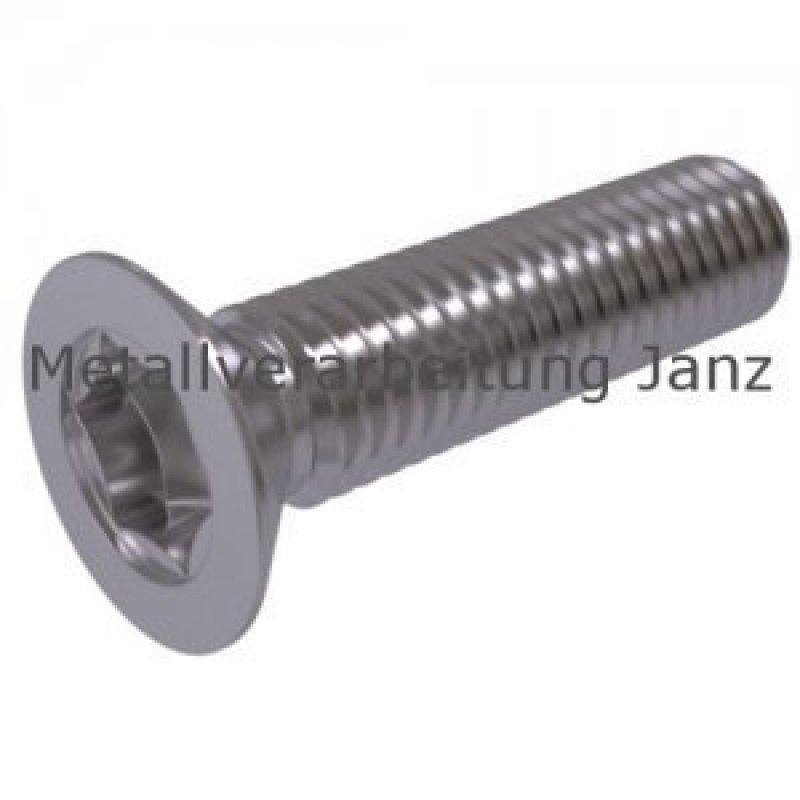 Senkschrauben mit Torx TX 25 A2 Edelstahl M 5x28 mm - 1000 Stück