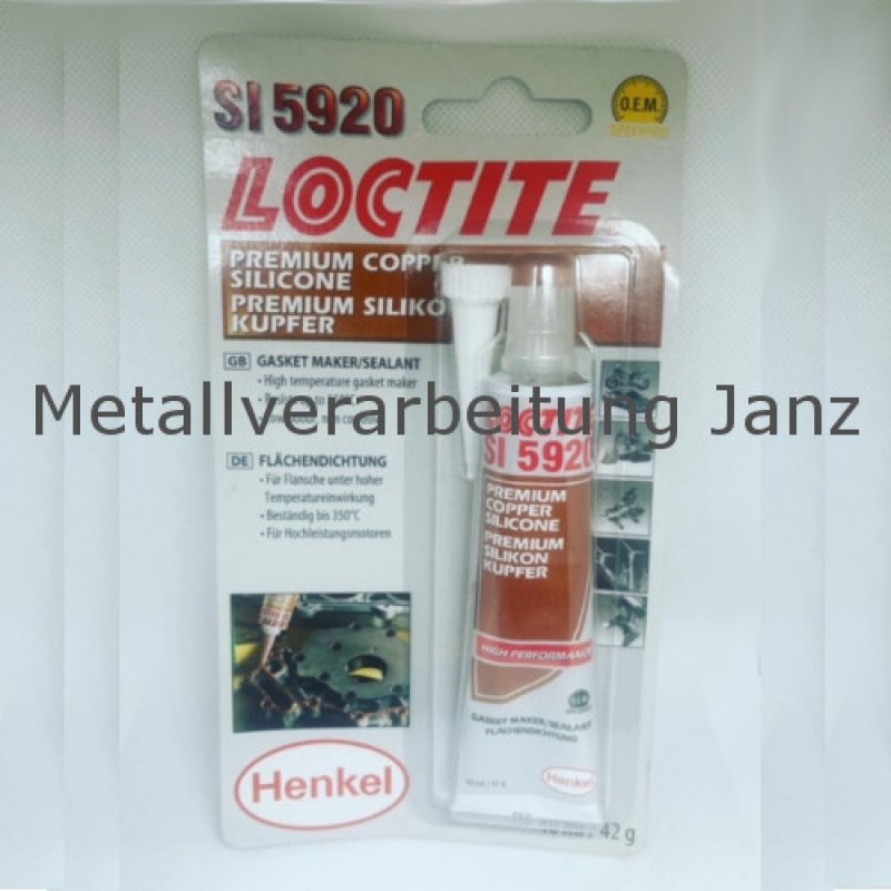 Loctite® 5920 - Dauerelastische Flächendichtung Ultra Copper