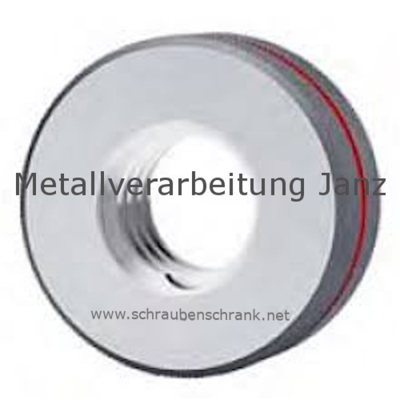 Feingewindelehrringe M58 x 2,0 AUSSCHUSS rechts - 1 Stück