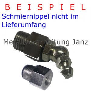 Fettnippel Schmiernippel Verlängerung Edelstahl M 8X1,0 mm SW 10-1 Stück 