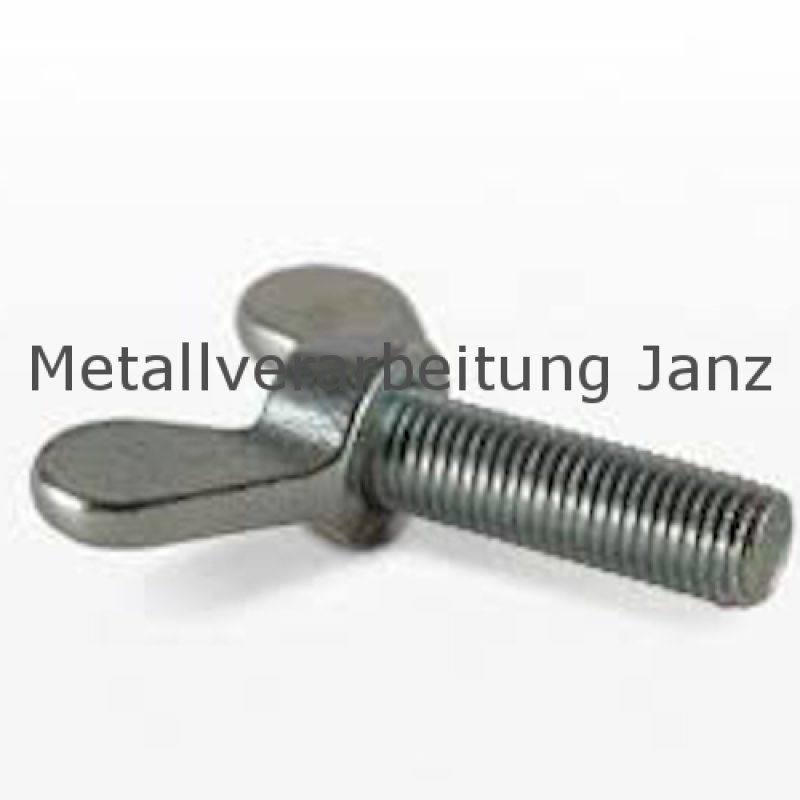 Flügelschrauben DIN 316 A2 Edelstahl amerik. Form M10x45 - 10 Stück