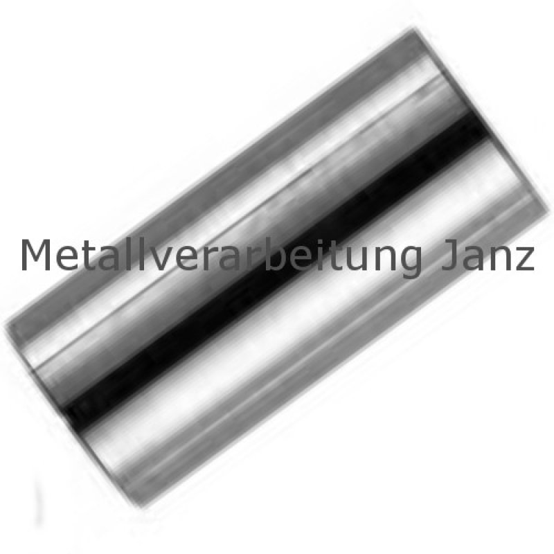 Verbindungsmuttern rund M10 x 20 A2 Edelstahl - 50 Stück