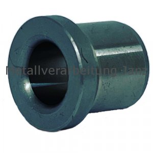 Bohrbuchse mit Bund Durchmesser 12,4/22/26 x 16 mm Lager für 12,4 mm Welle - 1 Stück
