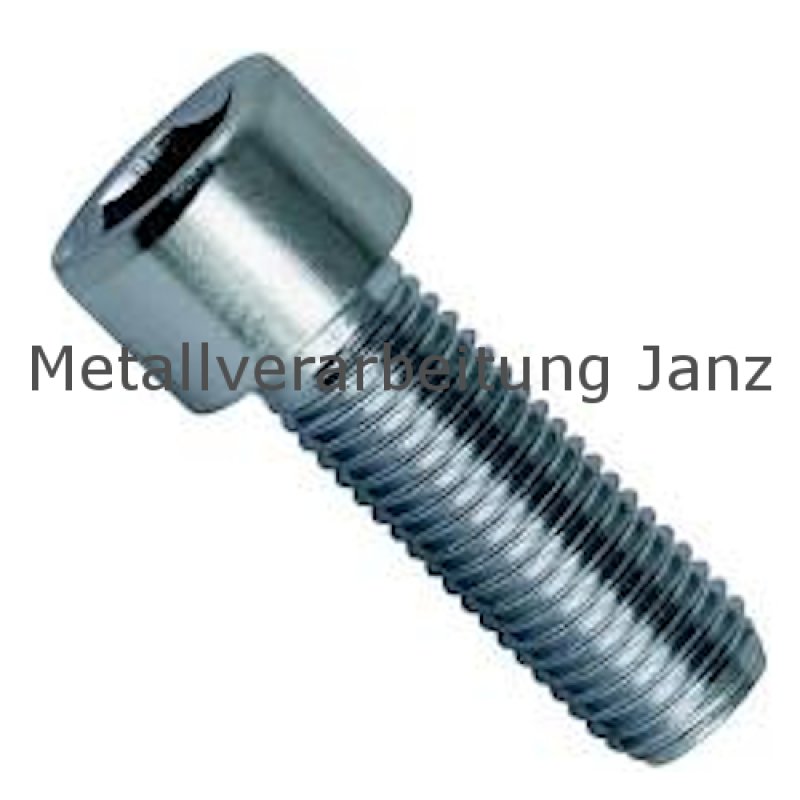 M4 x 65 mm DIN 912 Zylinderschrauben mit ISK A2 Edelstahl - 25 Stück