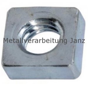 A4 Edelstahl Vierkantmuttern DIN 562 Edelstahl A4