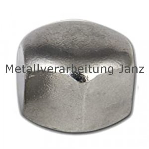 A2 Edelstahl Hutmuttern niedrige Form DIN 917