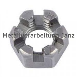 Blank Feingewinde 17H Kronenmuttern niedrige Form DIN 937