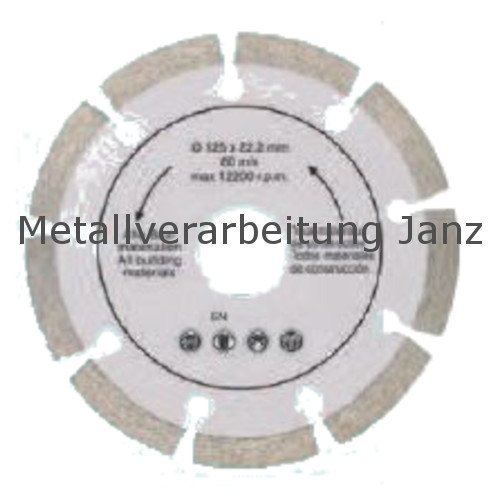 Diamant Trennscheibe