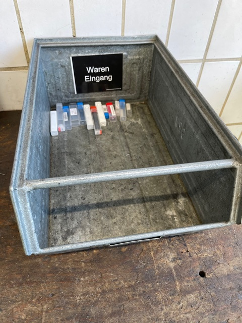 Waren Eingang Magnetschild