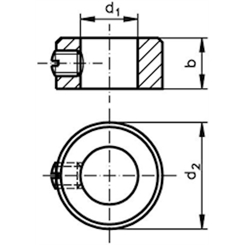 DIN 705 Stellring